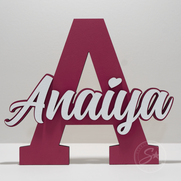 Letter Name Sign