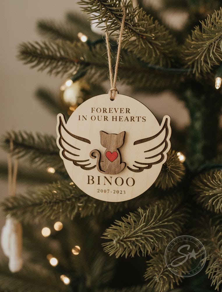 Cat Memorial Ornament