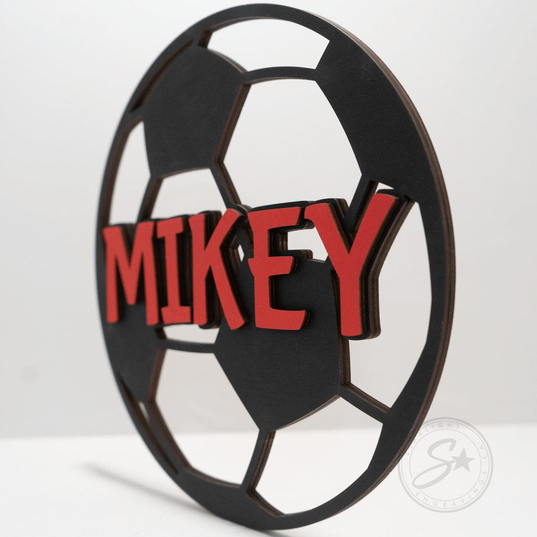 Soccer Ball Name Sign - Image 2