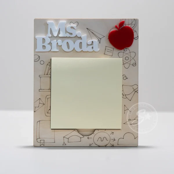 3D – Personalized Sticky Note Holder